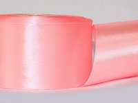 Светло-розовая атласная лента для бумажных пакетов