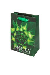 Бумажный пакет с логотипом Biosea