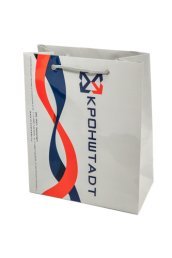Бумажные пакеты с логотипом Кронштадт