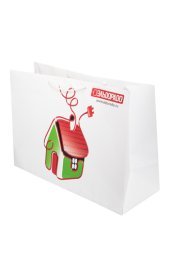 Бумажные пакеты с логотипом Эльдорадо