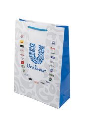 Бумажные пакеты с логотипом Юнилевер