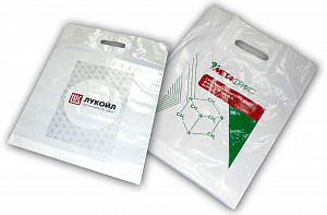 Полиэтиленовые пакеты с логотипами Лукойл